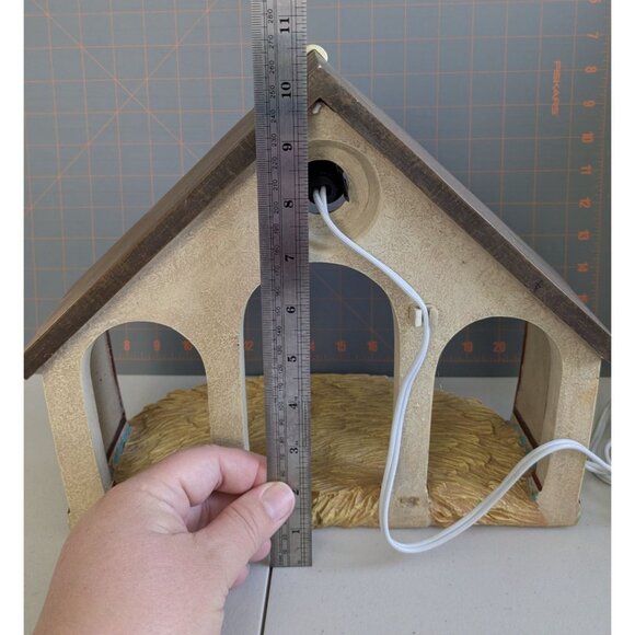 Hawthorne Village Nativity of the Christmas Star Light-Up Nativity Stable - Picture 4 of 11